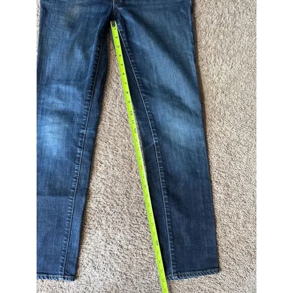 AG Adrianon Goldschmied The Stilt Size 29R Blue Jeans - Picture 6 of 8